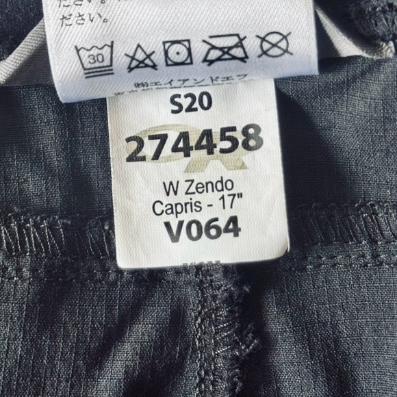 Outdoor Research Black Zendo Capris - Picture 3 of 8